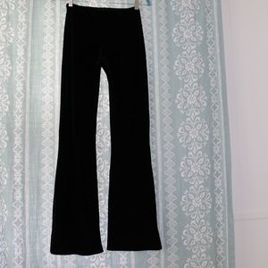 bell bottom flare velvet stretchy pants small Blasia dance